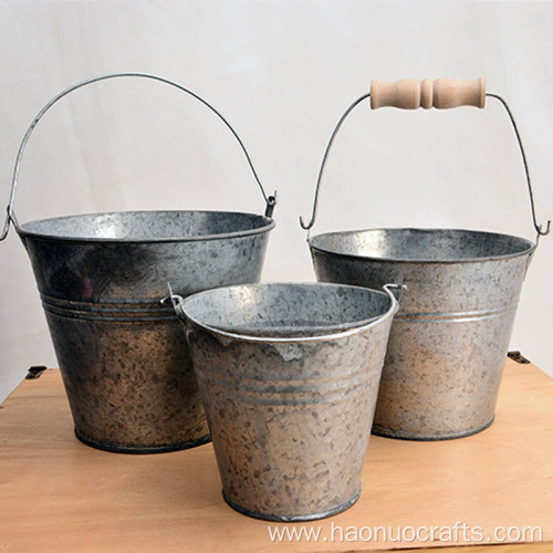 Small iron bucket Gardening iron bucket handicrafts directly